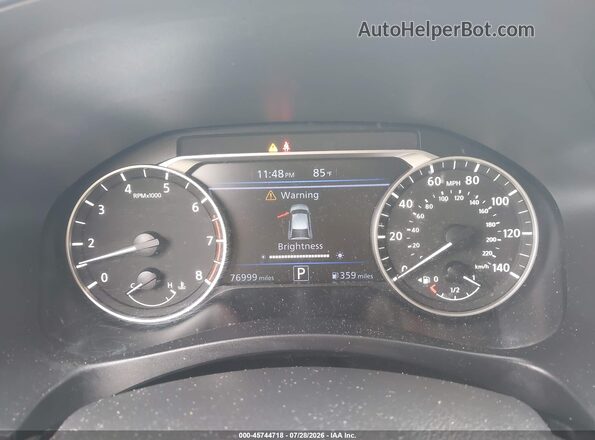 1N4BL4CVXLC184001 2020 NISSAN ALTIMA White Вид задніх сидінь