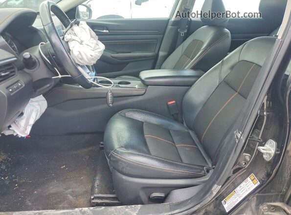 1N4BL4CVXLN322172 2020 NISSAN ALTIMA Black Widok wnętrza z przodu