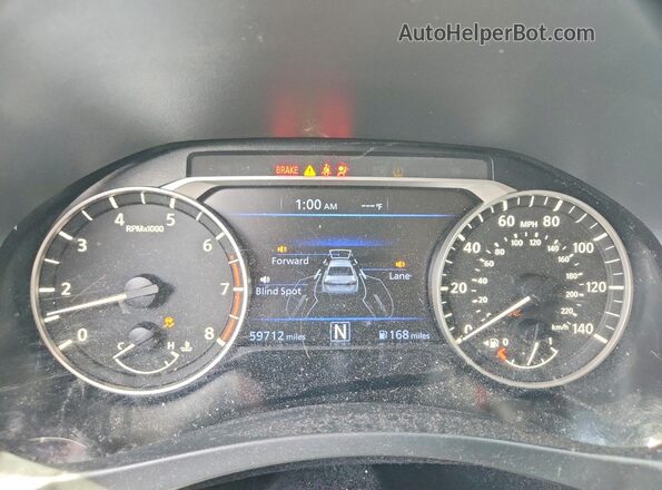 1N4BL4CVXMN317832 2021 NISSAN ALTIMA Gray Vista del cuadro de instrumentos