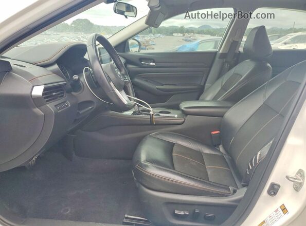 1N4BL4CVXMN351303 2021 NISSAN ALTIMA White Widok wnętrza z przodu