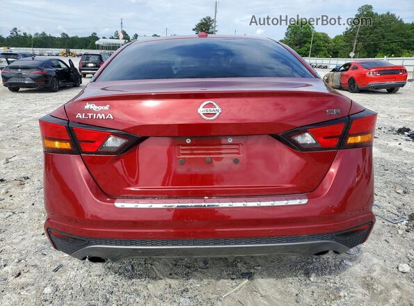 1N4BL4CVXMN360289 2021 NISSAN ALTIMA Red უკანა ხედი