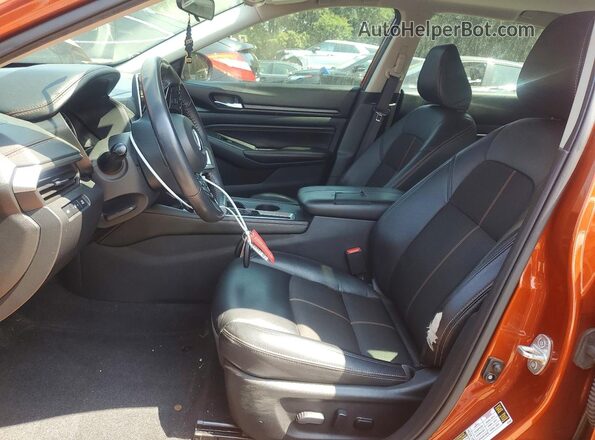 1N4BL4CVXMN369574 2021 NISSAN ALTIMA Orange წინა სალონის ხედი