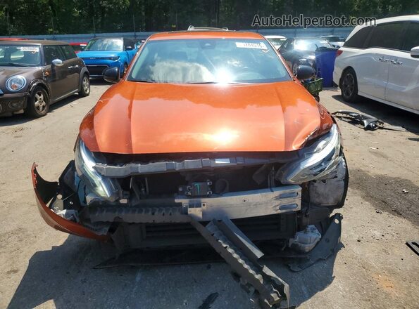 1N4BL4CVXMN369574 2021 NISSAN ALTIMA Orange წინა ხედი