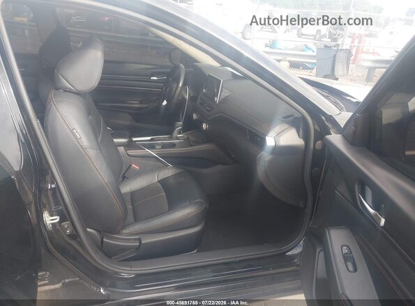 1N4BL4CVXNN300952 2022 NISSAN ALTIMA Black Widok wnętrza z przodu