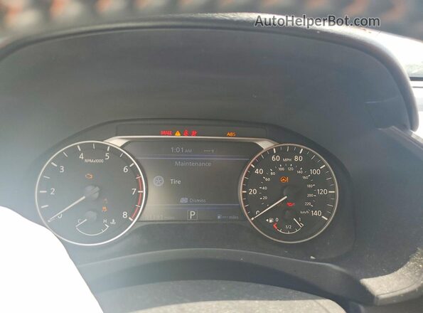 1N4BL4CVXNN332235 2022 NISSAN ALTIMA Black ხელსაწყოთა პანელის ხედი