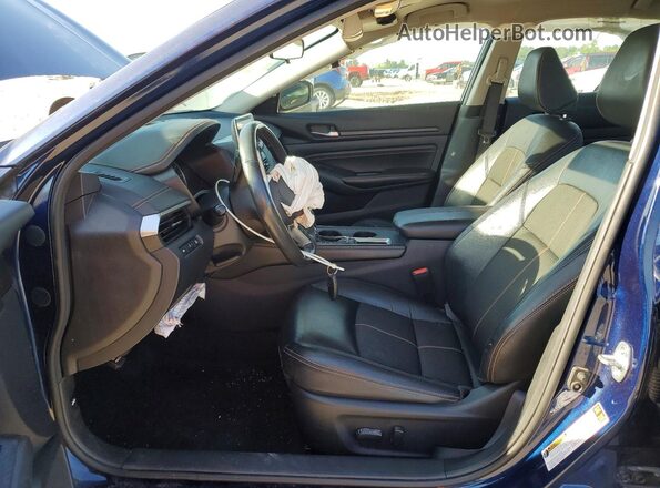 1N4BL4CVXNN360259 2022 NISSAN ALTIMA Blue წინა სალონის ხედი