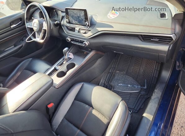 1N4BL4CVXNN362819 2022 NISSAN ALTIMA Blue Вид панелі приладів