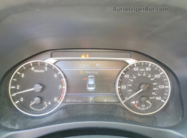 1N4BL4CVXNN367874 2022 NISSAN ALTIMA Gray Vista del cuadro de instrumentos