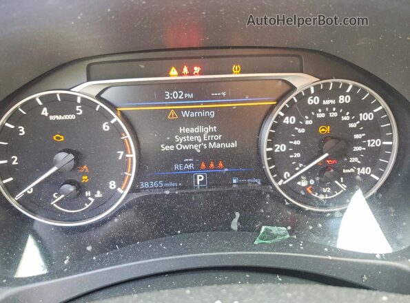 1N4BL4CVXPN300341 2023 NISSAN ALTIMA Black ხელსაწყოთა პანელის ხედი