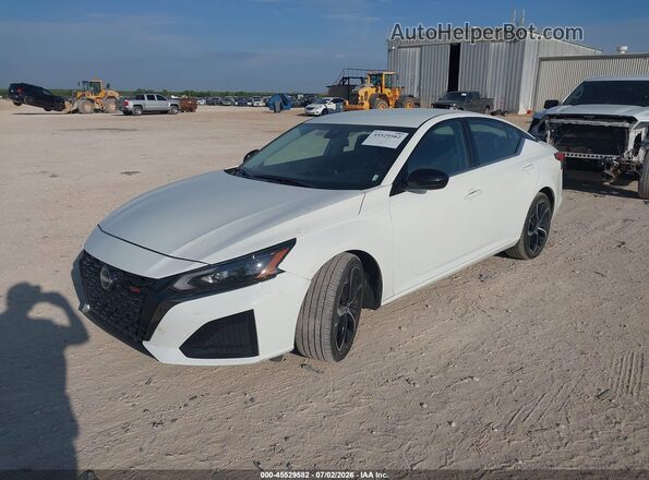 1N4BL4CVXRN386642 2024 NISSAN ALTIMA White Առջևի ձախ երեք քառորդ տեսարան
