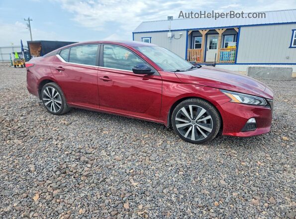 1N4BL4CW1NN412239 2022 NISSAN ALTIMA Red Przód prawy