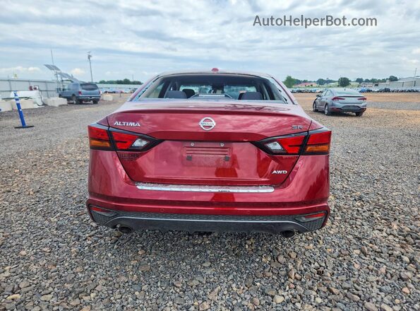 1N4BL4CW1NN412239 2022 NISSAN ALTIMA Red Widok z tyłu