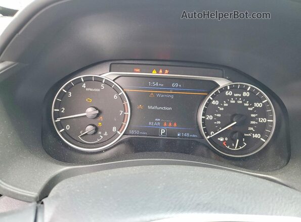 1N4BL4CW1SN415427 2025 NISSAN ALTIMA Silver Widok zestawu wskaźników