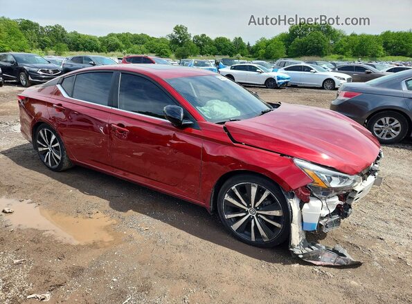1N4BL4CW2MN391318 2021 NISSAN ALTIMA Красный Передняя правая четверть