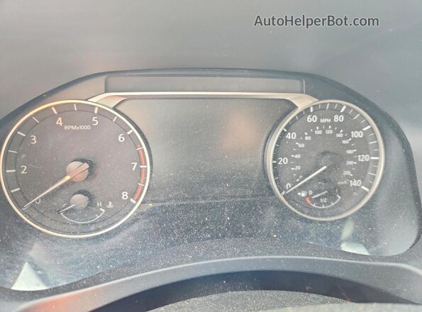 1N4BL4CW2MN391318 2021 NISSAN ALTIMA Красный Вид щитка приборов