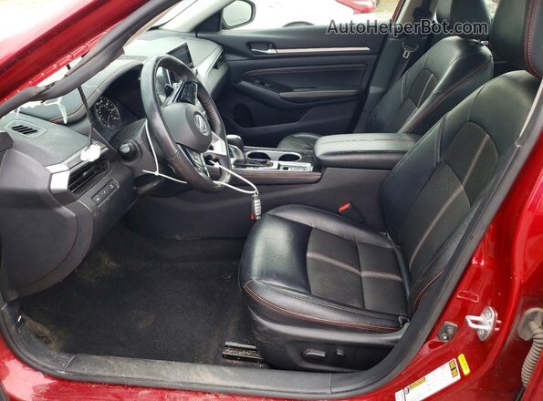 1N4BL4CW2PN336758 2023 NISSAN ALTIMA Maroon წინა სალონის ხედი