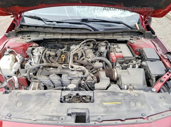 1N4BL4CW2PN336758 2023 NISSAN ALTIMA Maroon უკანა სალონის ხედი