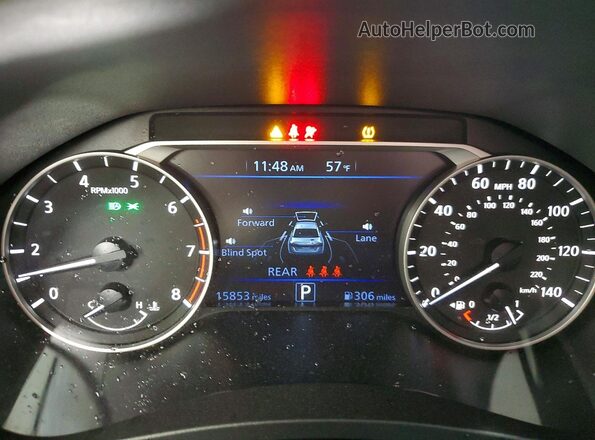 1N4BL4CW2RN379077 2024 NISSAN ALTIMA White ხელსაწყოთა პანელის ხედი