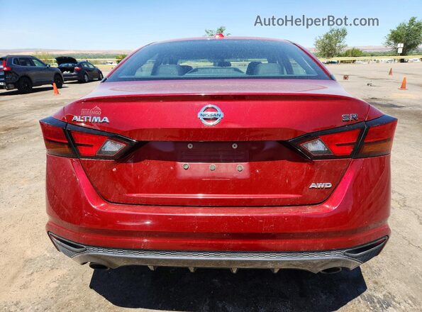 1N4BL4CW3KN324322 2019 NISSAN ALTIMA Красный Вид сзади