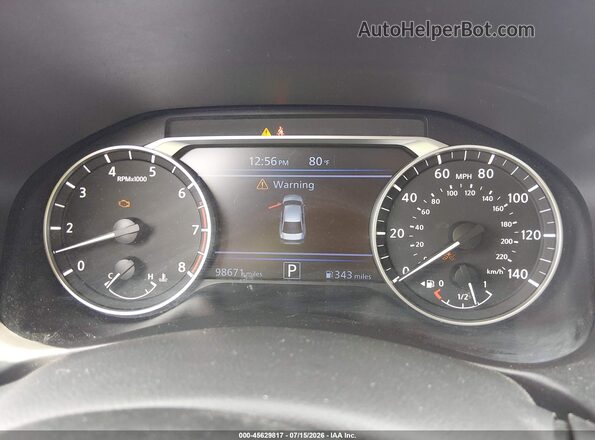 1N4BL4CW4LC118214 2020 NISSAN ALTIMA Gray Հետևի նստատեղերի տեսք