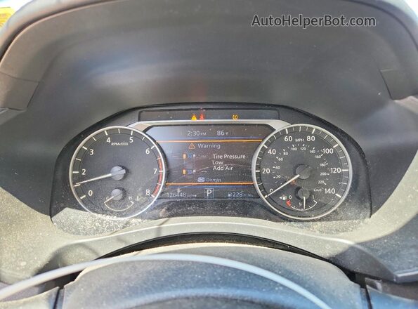 1N4BL4CW4LC184553 2020 NISSAN ALTIMA Blue Սարքավորումների վահանակի տեսք