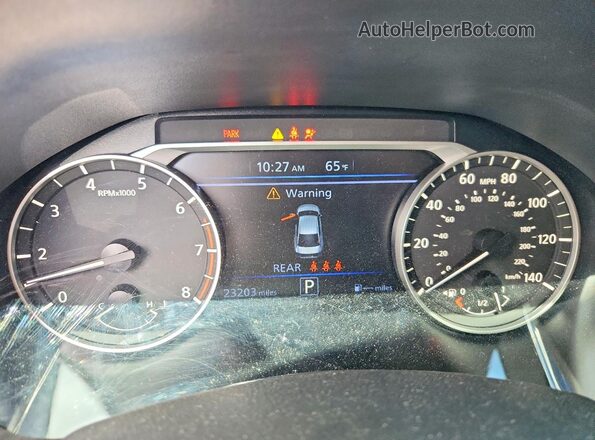 1N4BL4CW5RN374732 2024 NISSAN ALTIMA Серый Вид щитка приборов