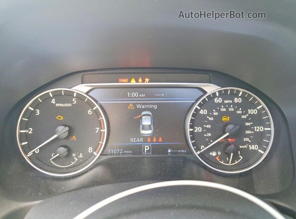 1N4BL4CW6RN371113 2024 NISSAN ALTIMA Black Սարքավորումների վահանակի տեսք