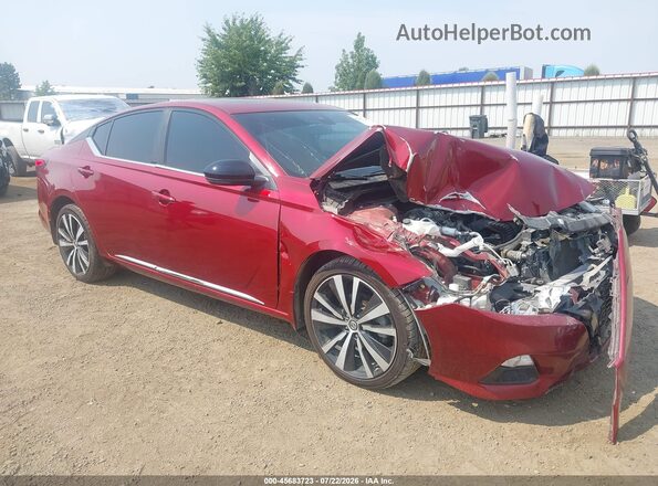 1N4BL4CW7MN348173 2021 NISSAN ALTIMA Red Rear interior view