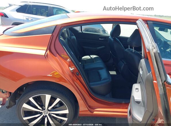 1N4BL4CW7MN410154 2021 NISSAN ALTIMA Orange Vista de la etiqueta del VIN