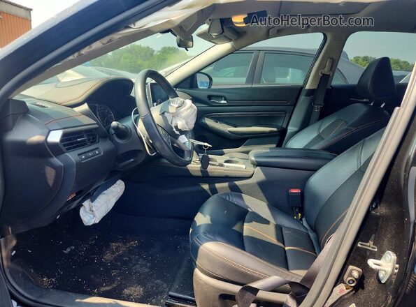 1N4BL4CW7NN300836 2022 NISSAN ALTIMA Black Widok wnętrza z przodu