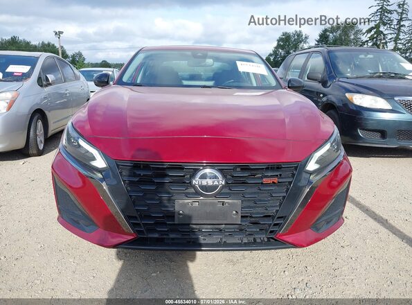 1N4BL4CW7PN357878 2023 NISSAN ALTIMA Red Widok wnętrza z tyłu
