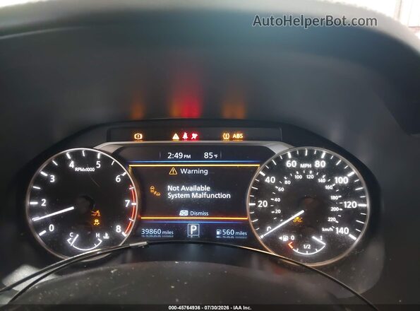 1N4BL4CW8RN378080 2024 NISSAN ALTIMA Silver Вид задніх сидінь