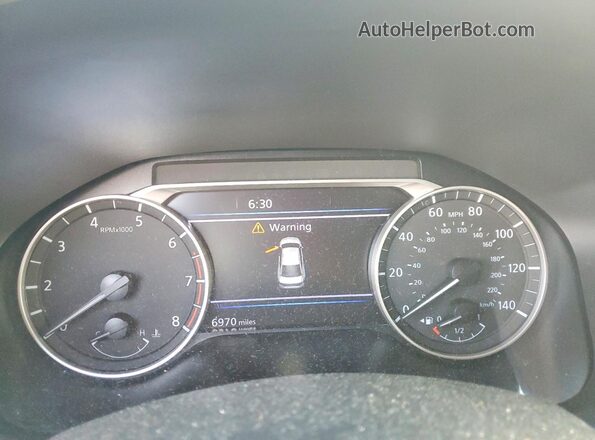 1N4BL4CW8RN409604 2024 NISSAN ALTIMA Black Instrument cluster view