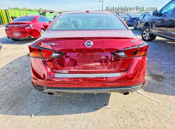 1N4BL4CW9MN419857 2021 NISSAN ALTIMA Red Vista trasera