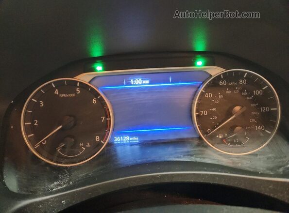 1N4BL4CW9RN345072 2024 NISSAN ALTIMA Blue ხელსაწყოთა პანელის ხედი