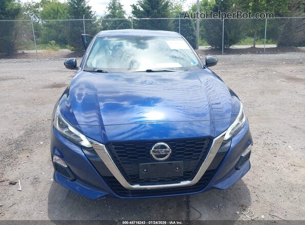 1N4BL4CWXLC190518 2020 NISSAN ALTIMA Blue ხელსაწყოთა პანელის ხედი