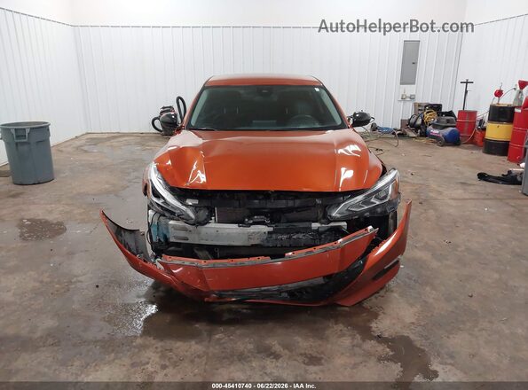 1N4BL4CWXMN417602 2021 NISSAN ALTIMA Orange Vista del cuadro de instrumentos