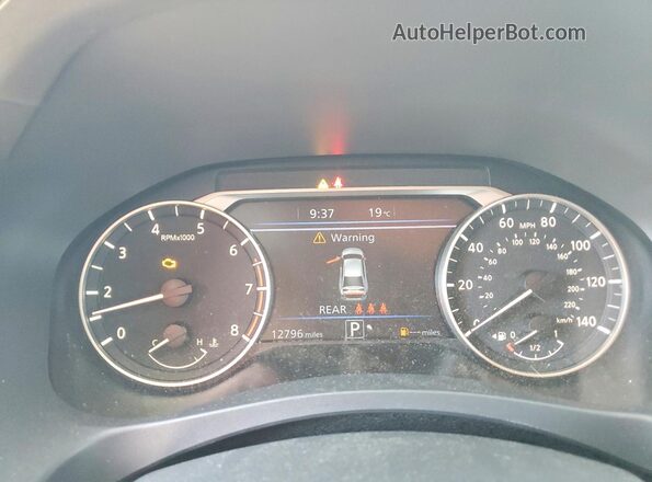 1N4BL4CWXSN398238 2025 NISSAN ALTIMA Gray Вид щитка приладів