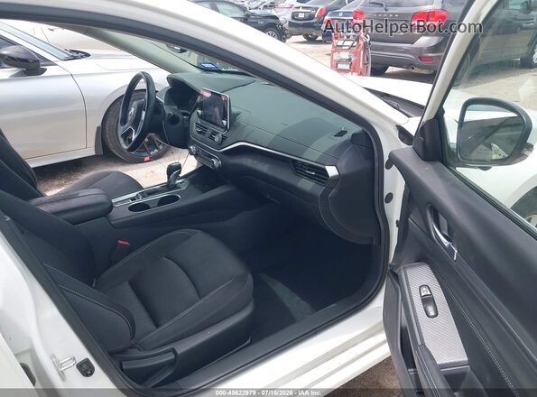 1N4BL4DV0KC146581 2019 NISSAN ALTIMA White Widok wnętrza z przodu