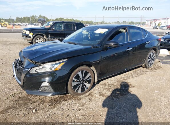 1N4BL4DV0MN351664 2021 NISSAN ALTIMA Черный Передняя левая четверть