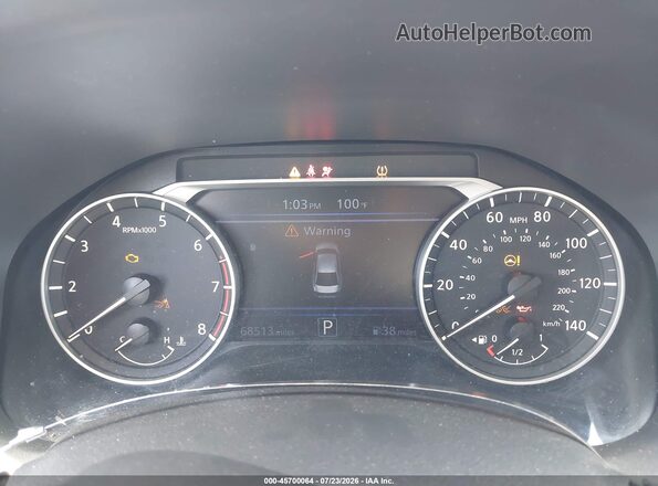 1N4BL4DV0NN383435 2022 NISSAN ALTIMA Серый Вид задних сидений