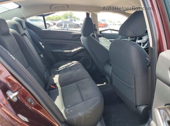 1N4BL4DV0PN313887 2023 NISSAN ALTIMA Burgundy Vista de los asientos traseros