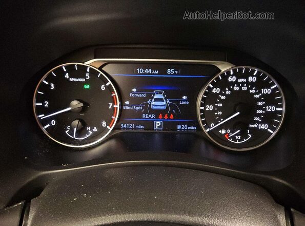 1N4BL4DV0PN320970 2023 NISSAN ALTIMA Black Vista del cuadro de instrumentos