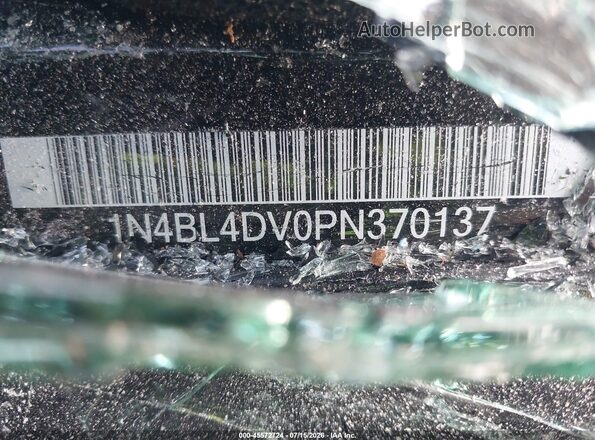1N4BL4DV0PN370137 2023 NISSAN ALTIMA Черный Вид подкапотного пространства