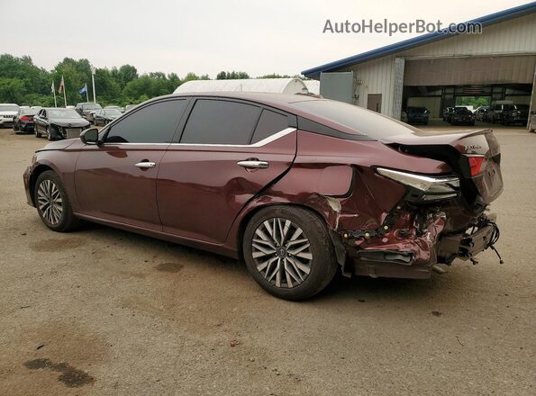 1N4BL4DV0SN365870 2025 NISSAN ALTIMA Maroon უკანა მარცხენა