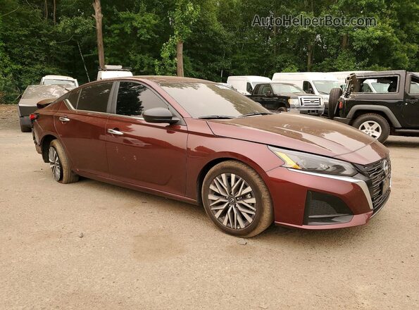 1N4BL4DV0SN365870 2025 NISSAN ALTIMA Maroon წინა მარჯვენა