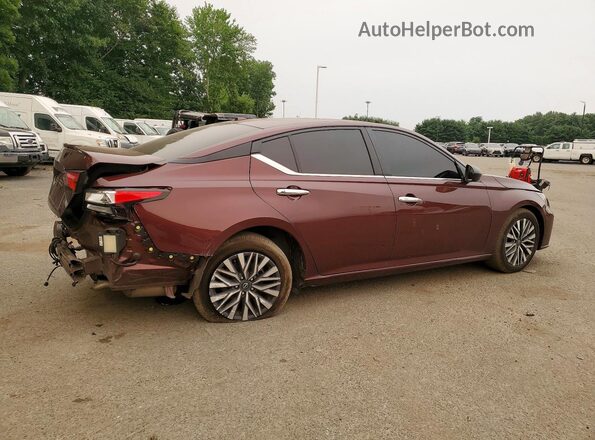 1N4BL4DV0SN365870 2025 NISSAN ALTIMA Maroon უკანა მარჯვენა