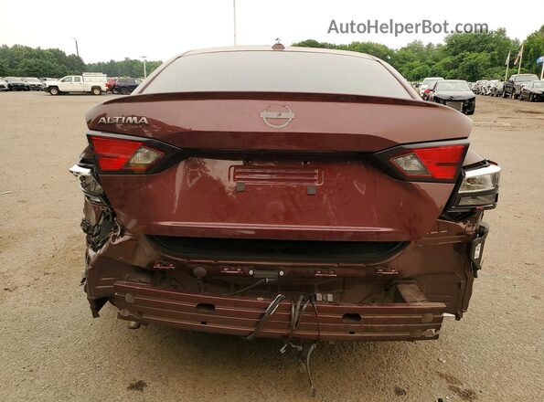 1N4BL4DV0SN365870 2025 NISSAN ALTIMA Maroon უკანა ხედი