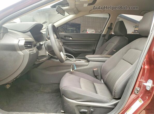 1N4BL4DV0SN365870 2025 NISSAN ALTIMA Maroon წინა სალონის ხედი