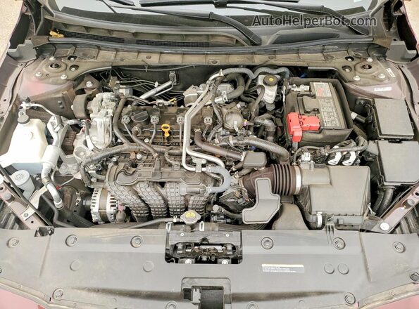 1N4BL4DV0SN365870 2025 NISSAN ALTIMA Maroon უკანა სალონის ხედი